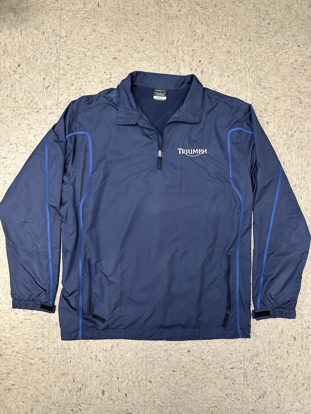 Triumph Motorcycle Co. Jacket, Nike Golf Windbreaker, Embroidered, XL, Motogp